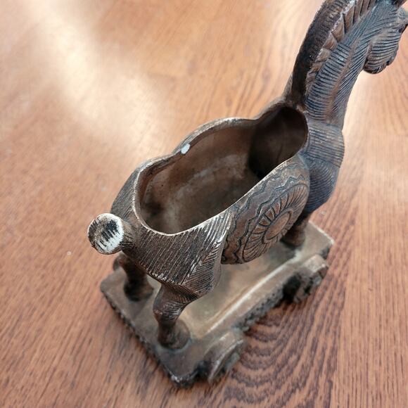 Trojan Horse Planter Dish Ruben Japan Vintage Pottery - Picture 3 of 7